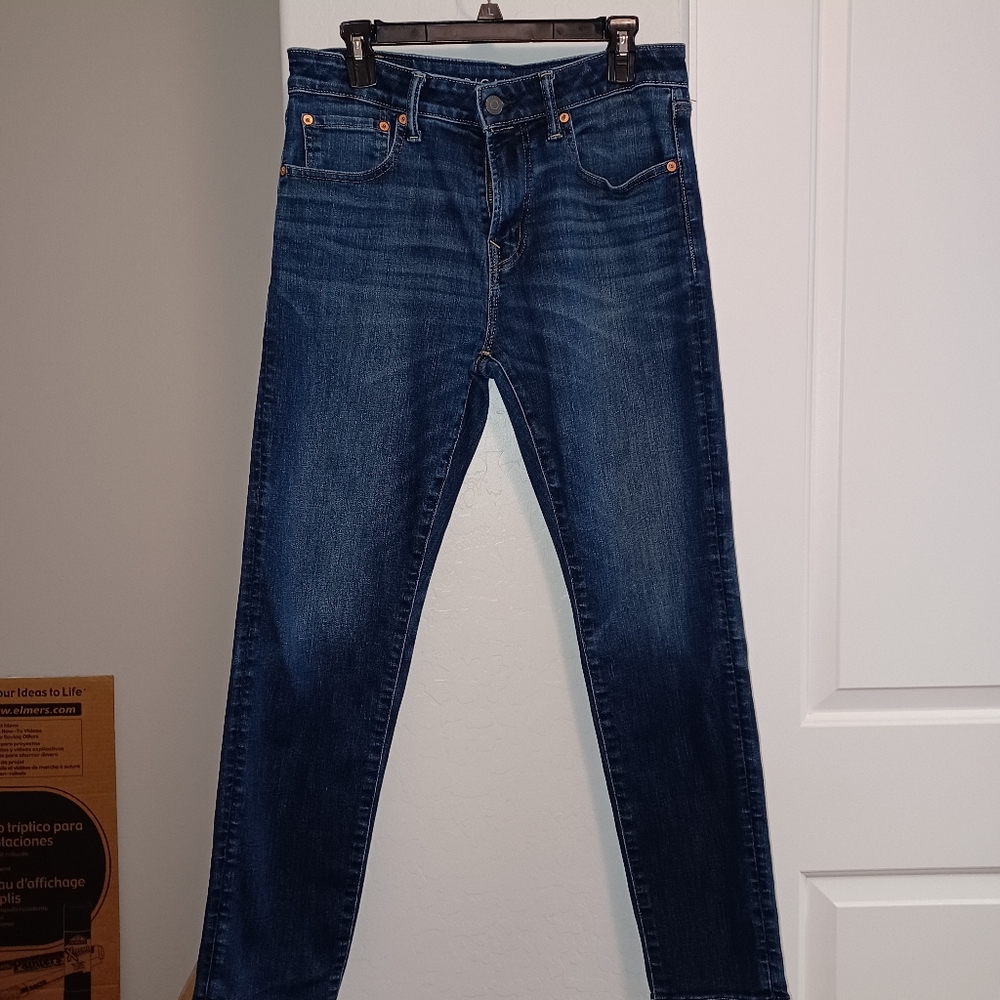 AE airflex + temp tech athletic straight jean